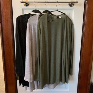 Set of 3 H&M Cardigans